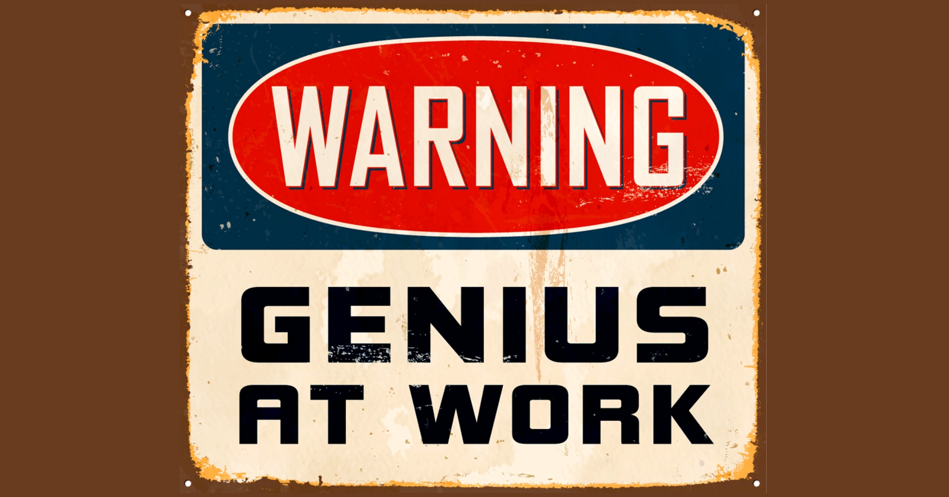 Bin ich ein Genie oder einfach nur ein Vollidiot?